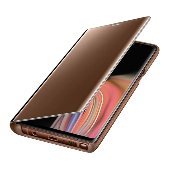 SAMSUNG Original Mirror Cover Clear View Smart Cover Phone Case For Samsung Galaxy Note 9 Note9 SM-N9600 Rouse Slim Flip Case (12)