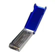 Guitarra Bajo Ukulele Puente Tuerca Silla Ranuras de Lijado Archivos Herramienta Kit Caso Lijadora Eléctrica Acústica Guitar Parts & Accessories