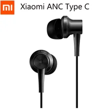 Оригинальные наушники Xiaomi ANC, гибридные, тип-c, без зарядки, микрофон, линия управления, спортивные наушники для Xiaomi Mi6 MIX Note2 Mi5s Plus Mi5
