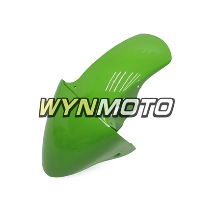 Полный АБС-пластик Обтекатели для Кавасаки ZX7R ZX-7R 1996-2003 96 97 98 99 00 01 02 03 мотоцикл обтекатель комплект зеленого и белого цветов, обтекатели