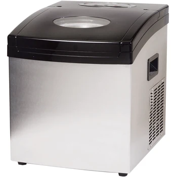 

25 Kg Milk Tea Shop Commercial Ice Maker Mini Energy Saving Ice Cube Machine Intelligent Control Low Noise Ice Making Machine