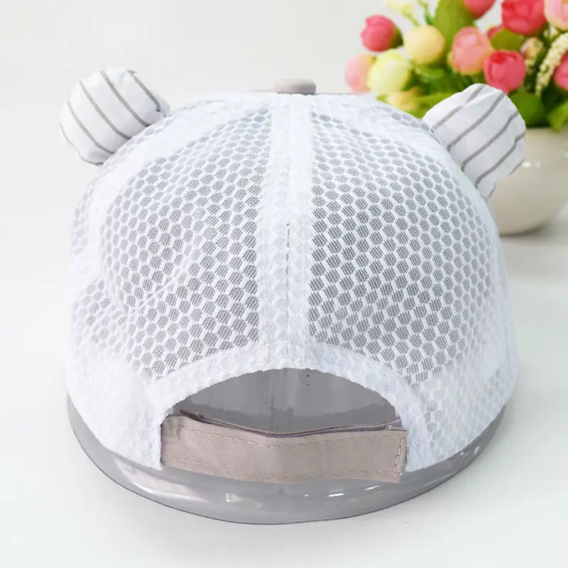 Новое лето hat cap qute Мультфильм шапка с pattern детские Мальчики Девочки сетки дышащий бейсбол Hat Caps