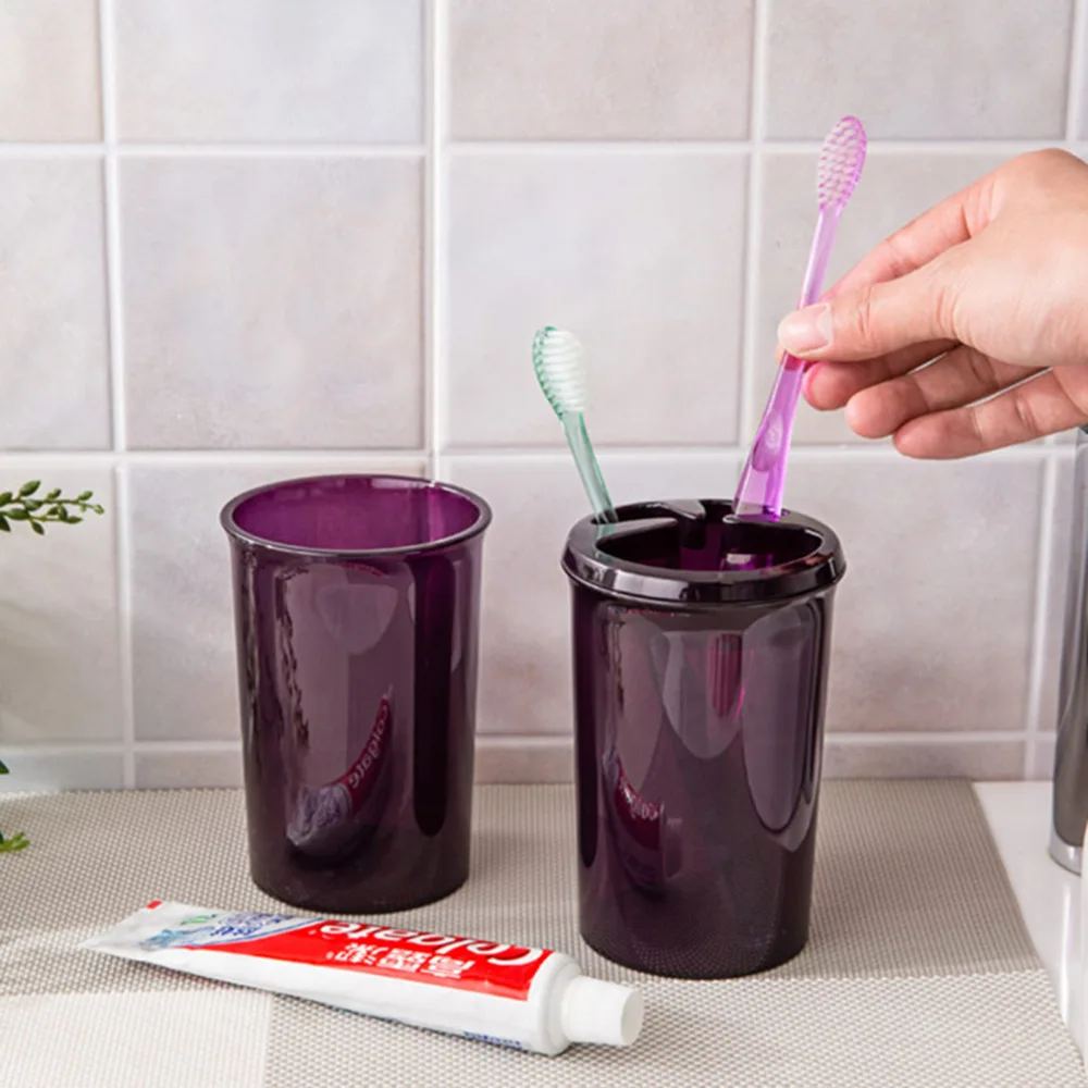 2016NEWQuality2PCSPremiumTeethBrushingWaterCupToothbrush