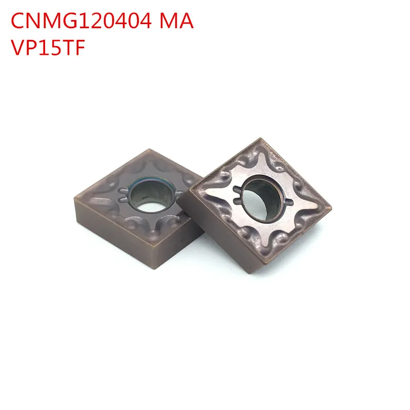 

100PCS CNMG120404 MA VP15TF External Turning Tools Carbide inserts Cutting Tool CNC Tools Lathe cutter tools