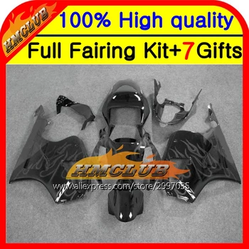 

Body For HONDA VTR1000 00-07 VTR 1000 RC51 Black SP1 SP2 46HM39 VTR1000R RTV1000 00 01 02 03 04 05 06 07 Grey flames Fairing