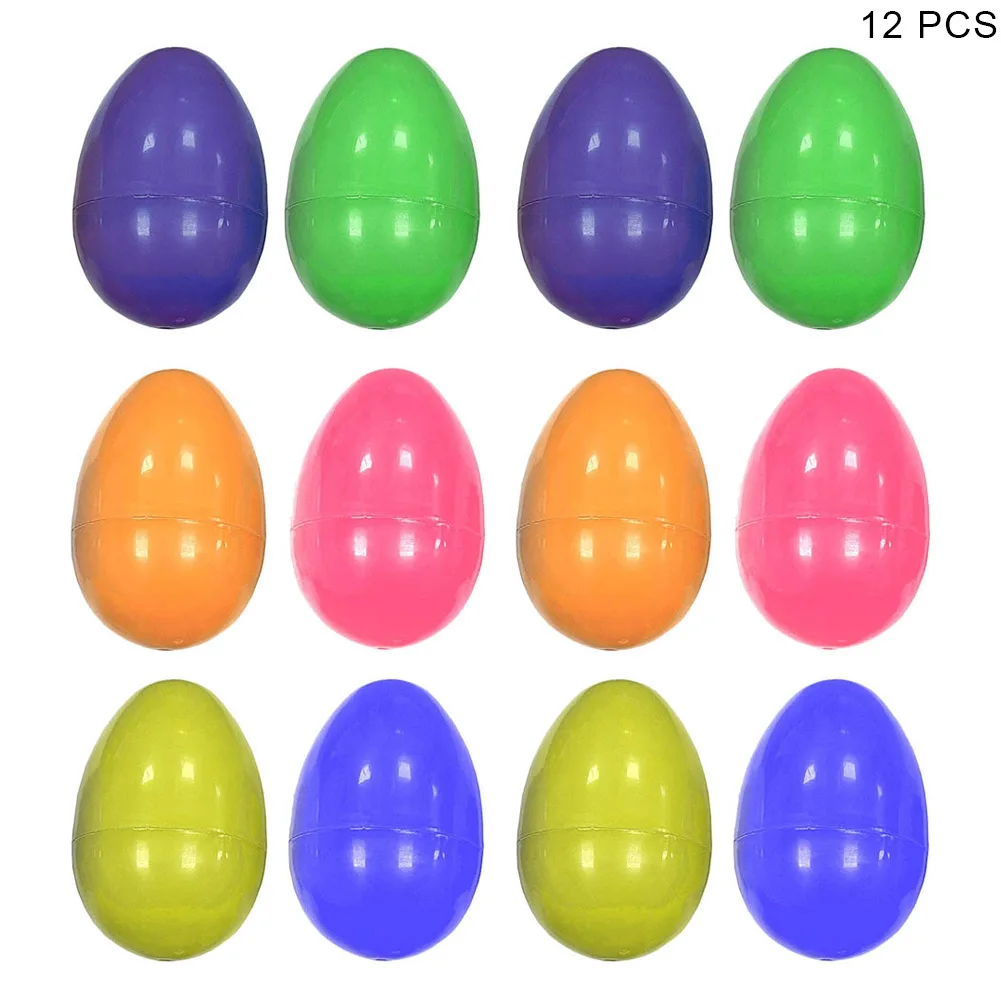 Сюрприз пасхальные яйца разных цветов Детская игрушка ремесло Модель Заполняемые подарки Шоколад - Цвет: Random Color