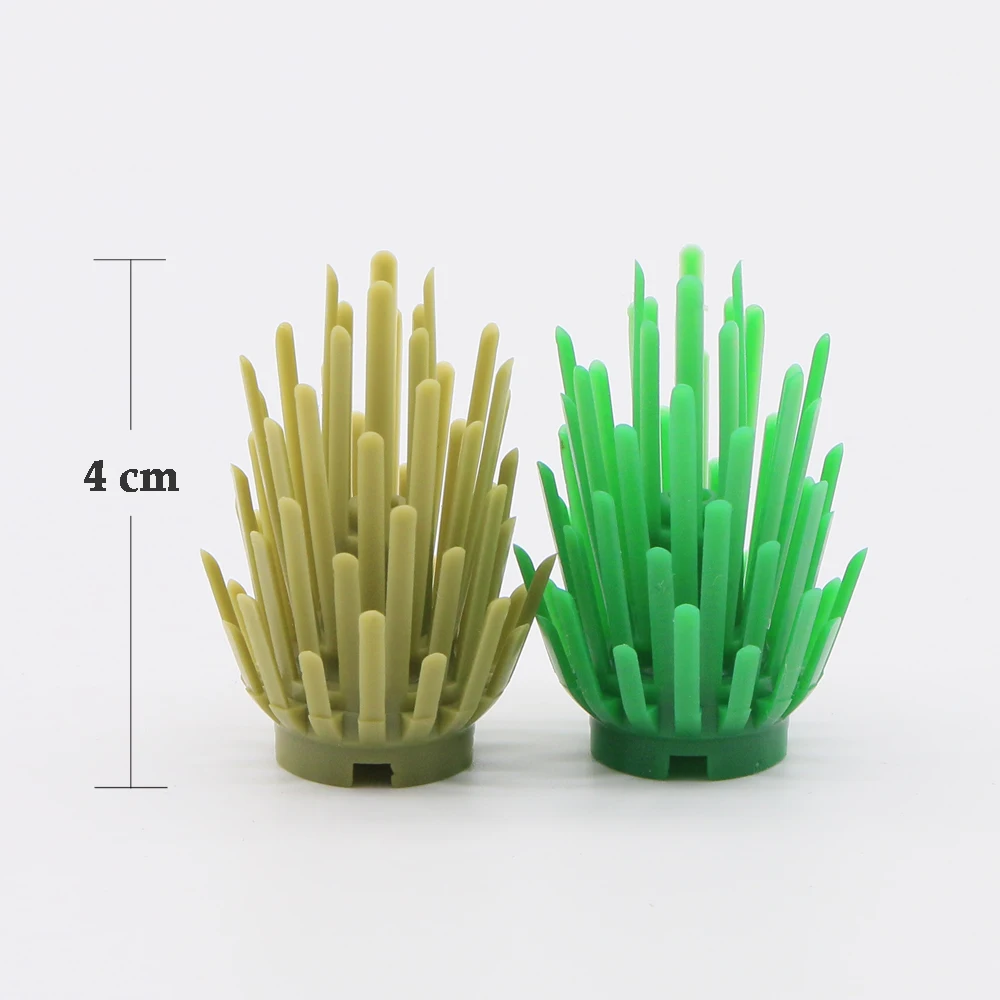 

Military Weapon MOC Accessory Building Blocks Mini Bush Tree Plant Grass Shrub DIY Compatible LegoINGlys Arms Toys For Children