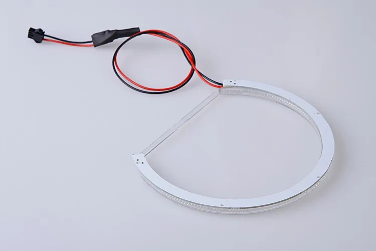 131 мм + 145 комплект светодиодов глаза ангела ксенон белый SMD LED гало кольца для BMW E46