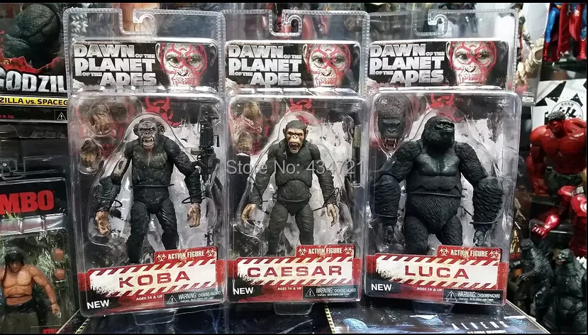 neca planet of the apes figures