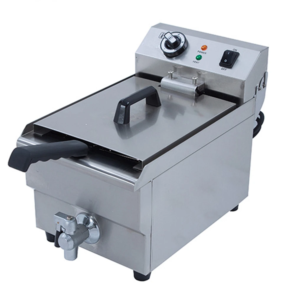 Newest Electric Stainless Steel High Power Fast Heating Deep Fryers