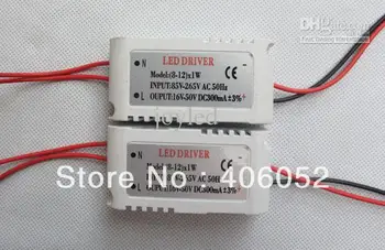 

Wholesale - Free shipping no-waterproof led driver 6W -10w LED Supply driver for led ceiling light 10pcs/lot