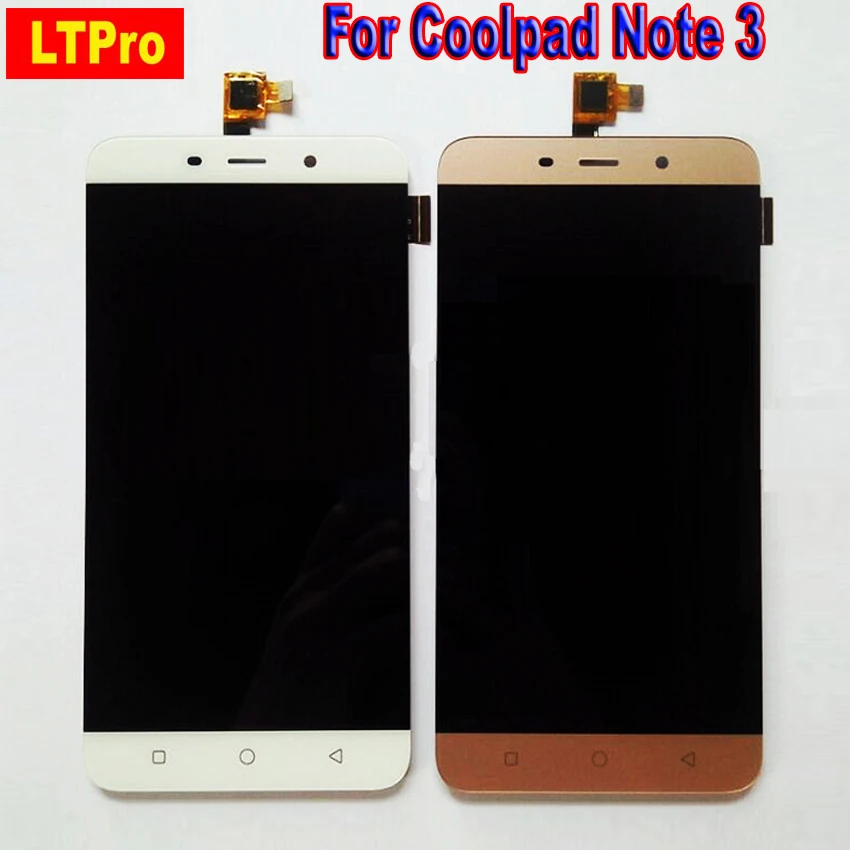 

LTPro Wholesale High Quality 5.5" Full LCD Display Touch Screen Digitizer Assembly For Coolpad Note 3 Note3 8676 phone parts
