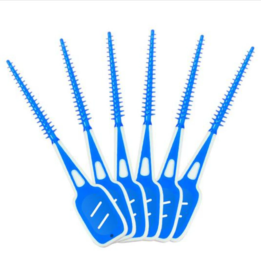 

Eco Friendly New Novelties Full Silica Gel Interdental Brush For Teeth Toothpicks Cleaning Tool Gentle For Children Multiple Use