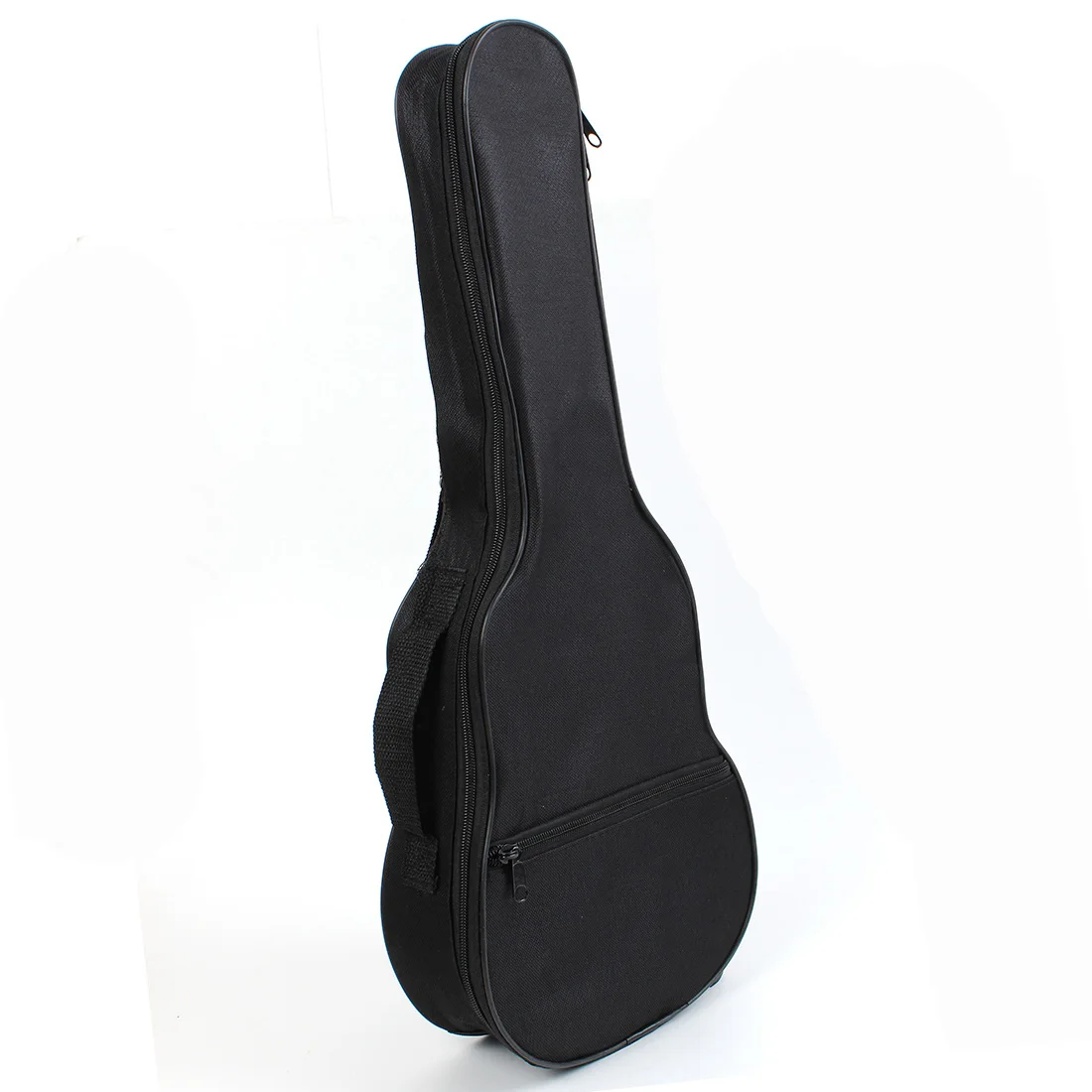 Мягкая Наплечная Сумка для переноски с ремнями Гавайская гитара мягкая сумка для гитары чехол для акустической гитары Музыкальные инструменты части для гитары - Цвет: Черный