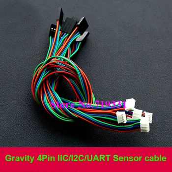 

Gravity 4Pin IIC/I2C/UART PH 2.0mm to 2.54mm Sensor Cable 10pcs