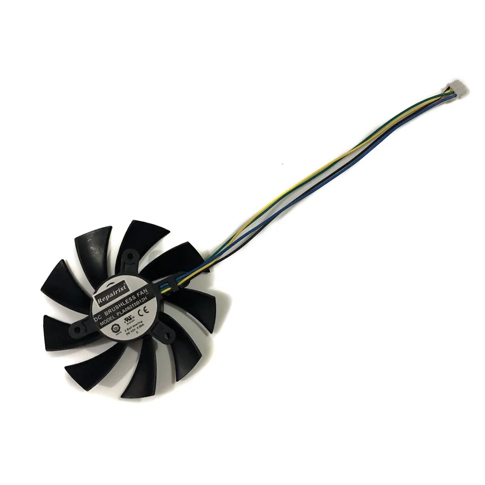 Бесплатная доставка охлаждающий вентилятор для видеокарты MSI N560 570 580GTX HD6870 4