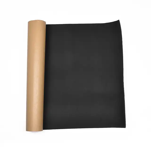 Rubber Car Sound Proofing Deadener Foam Insulator Cotton Double Sided Adhesive