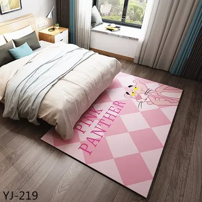 

Coral velvet carpet living room coffee table blanket bedroom bedside mat bed front room rug Tatami yoga mat 140cmx200cm pink rug