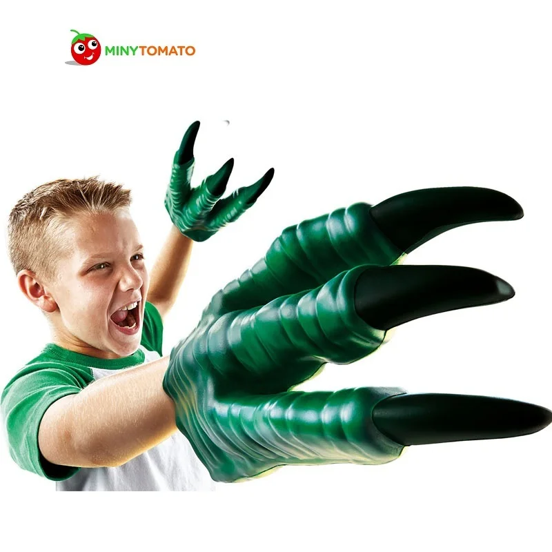 Dinosaur Toy Jurassic Dinosaur Gloves Toy Child Halloween Gift font b Gadgets b font For Boy