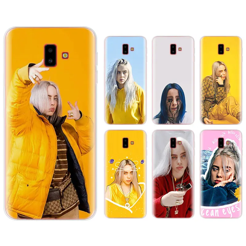 

Billie Eilish Music Singer Silicone case for Samsung Galaxy J4 J4+ J5 J6 J6+ J7 J8 2018 J2 J3 J4 J6 Plus TPU Soft Phone case