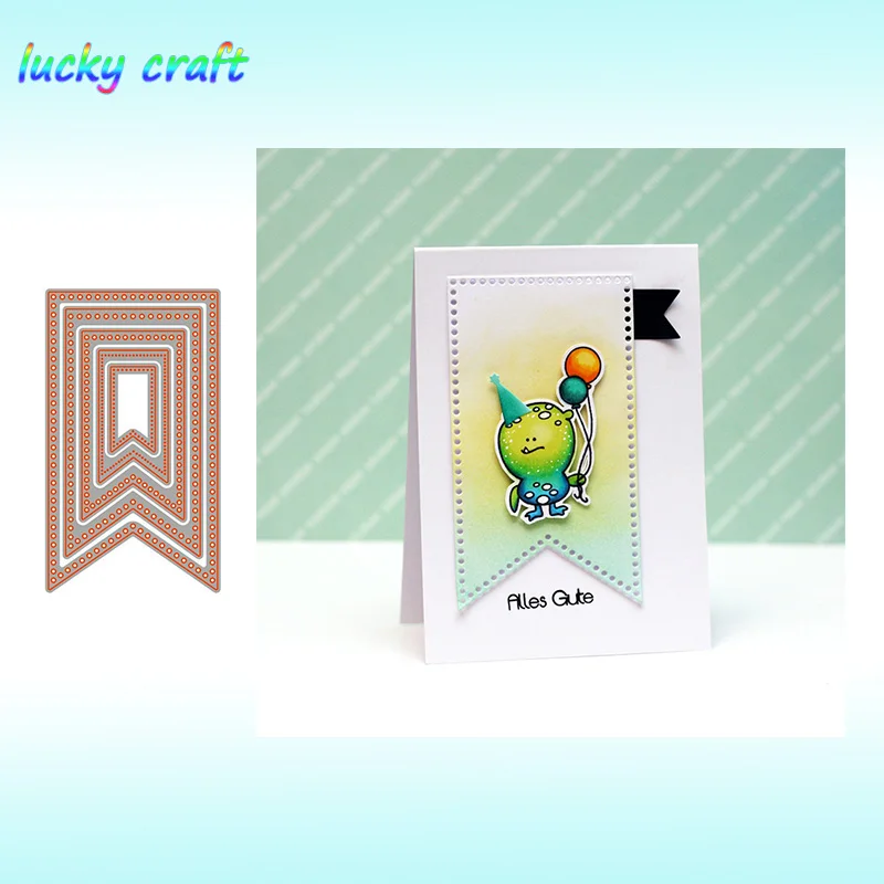

Luck YCraft Multiple tags set Metal Cutting Dies for DIY Scrapbooking Embossing Paper Cards Making Crafts Dies Cut 2019