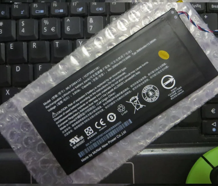 ALLCCX high quality font b Tablet b font font b PC b font battery MLP2964137 for