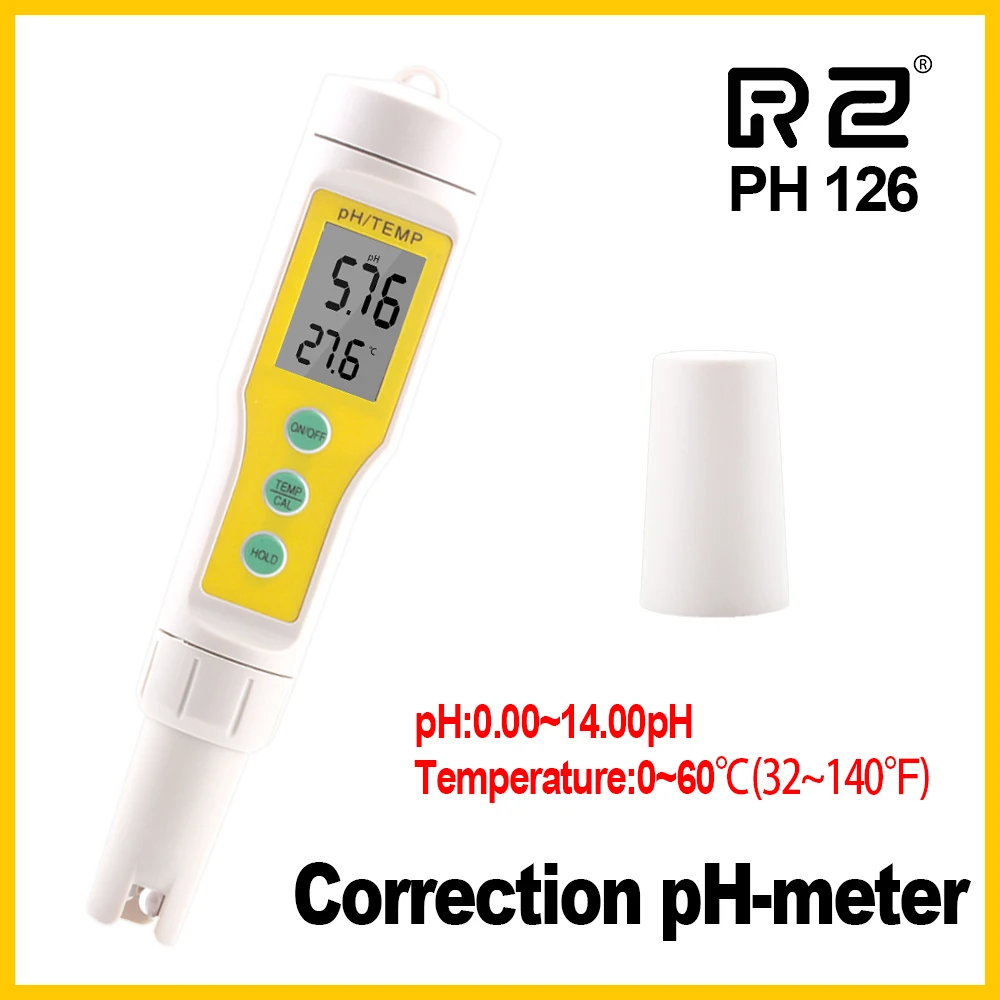 

New Protable LCD Digital PH Meter Pen of Tester intrumentos garden hydroponics Wine Urine Aquarium Pool Water PH126