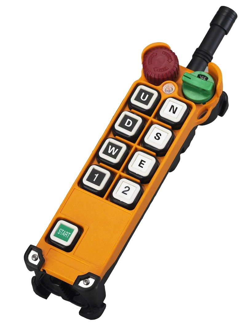 

OBOHOS HS-8D Double speed with emergency stop Hoist crane remote control wireless radio Uting remote control 380V220V 12V
