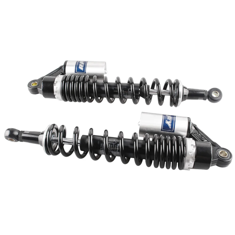 Universal 400mm Eye to Eye Center Nitrogen Air Rear Shock Absorbers Suspension for Dirt Bike Gokart Quad ATV Scooter Motorcycle