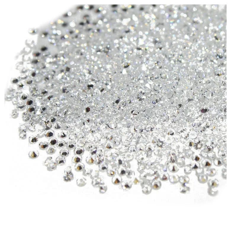 1440Pcs Micro Diamond DIY Nails Rhinestones Crystal Flat Back Non Hotfix Rhinestones Need Glue Nail Art Decoration Cosmetics