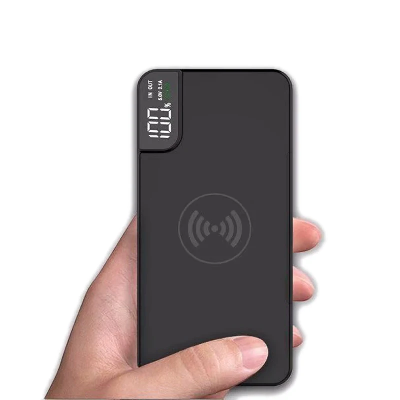 Мобильный телефон универсальный внешний аккумулятор 10000 мАч для samsung S9 S8 iPhone 6 7 8 PLUS Xiaomi Android телефон внешний аккумулятор зарядное устройство
