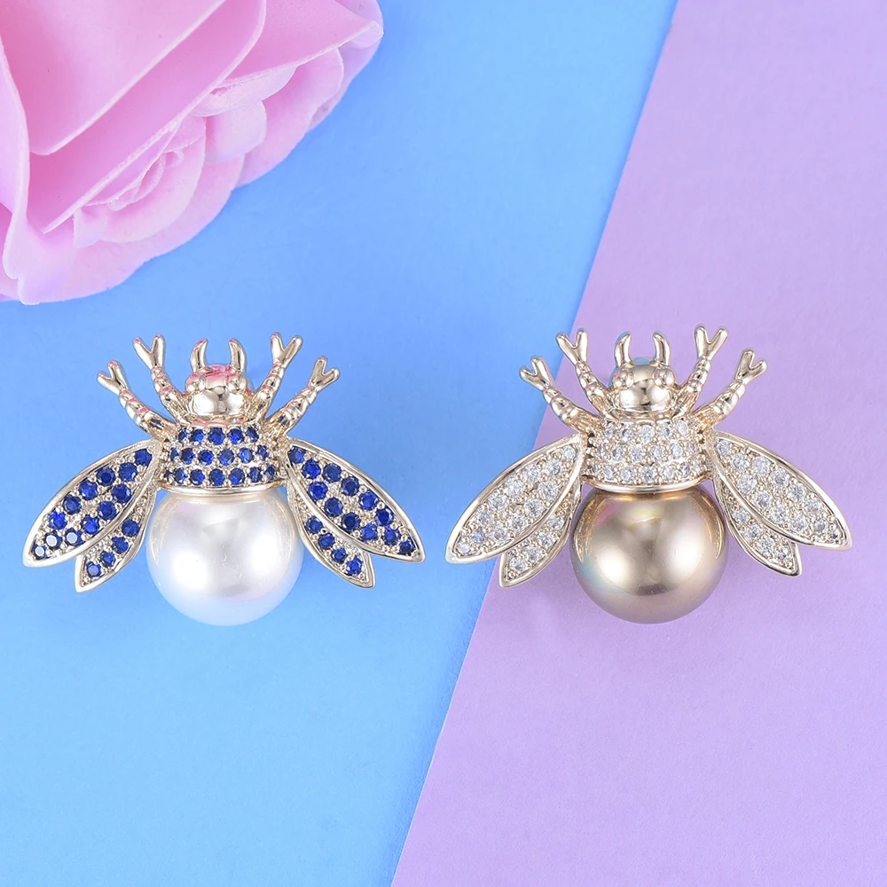 

missvikki Cute bee Shape Earring Sweet Daughter Christmas Birthday Gift Women Anniversary Appointment Dance Party Jewelry