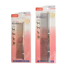 Высокое качество Нержавеющая сталь собачья расческа для кошек расческа