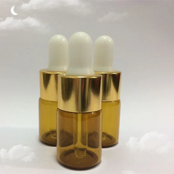 Conta-gotas de Vidro com Cabeça de Plástico Branco para o Óleo Conta-gotas de Vidro Claro - Marrom Frascos Preto ou Essencial Mini Garrafa 100 Pcs 5 ml 3 Cheap Garrafas reutilizáveis