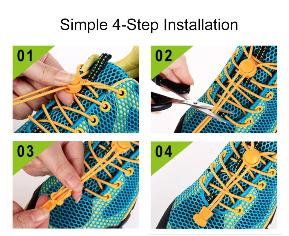 XLiKaKa шнурки без шнурков, шнурки с замком, эластичные шнурки для обуви для взрослых и детей, растягивающиеся шнурки для кроссовок