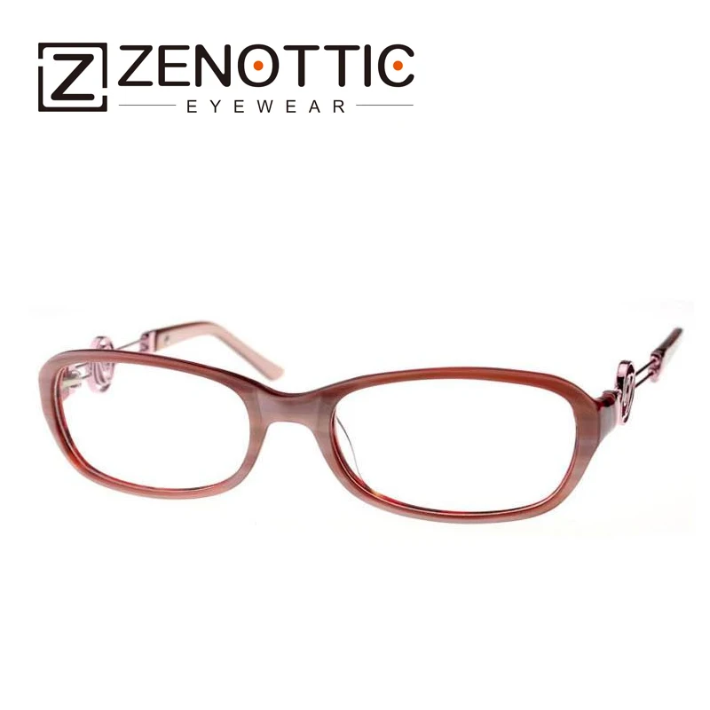 Женские оправы для очков ZENOTTIC оптические конфетного цвета 2019|prescription eyeglasses|optical