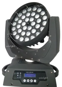 

( 4 pcs / lot ) Factory Price Super Bright 36*10W RGBW4 in 1 With Zoom Function Multi Color LED Moving Head Light With Flycase