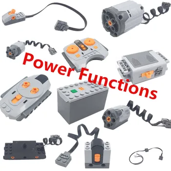 

Motor Technic Power Functions Series 8881 88003 8882 Train Remote Control Remote Receiver Battery Box Switch LED Light