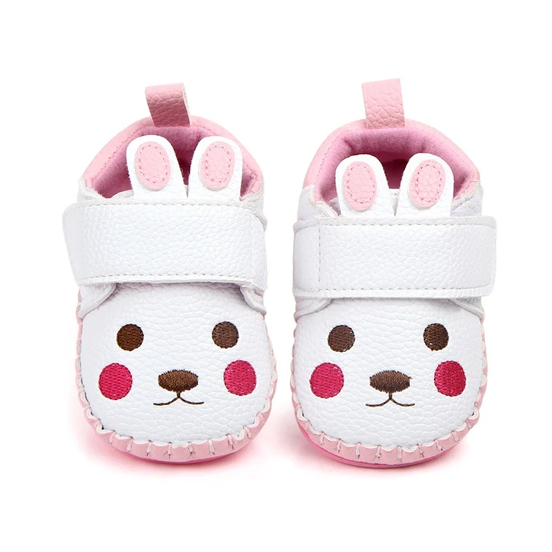 Обувь для новорожденных; обувь для малышей с милым рисунком животных; обувь для малышей с мягкой подошвой; обувь для маленьких девочек;
