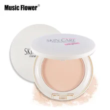 Music Flower бренд Perfect минеральная прессованная пудра Макияж Палитра водостойкие масло-контроль длинные прочное основание Косметика 10 г