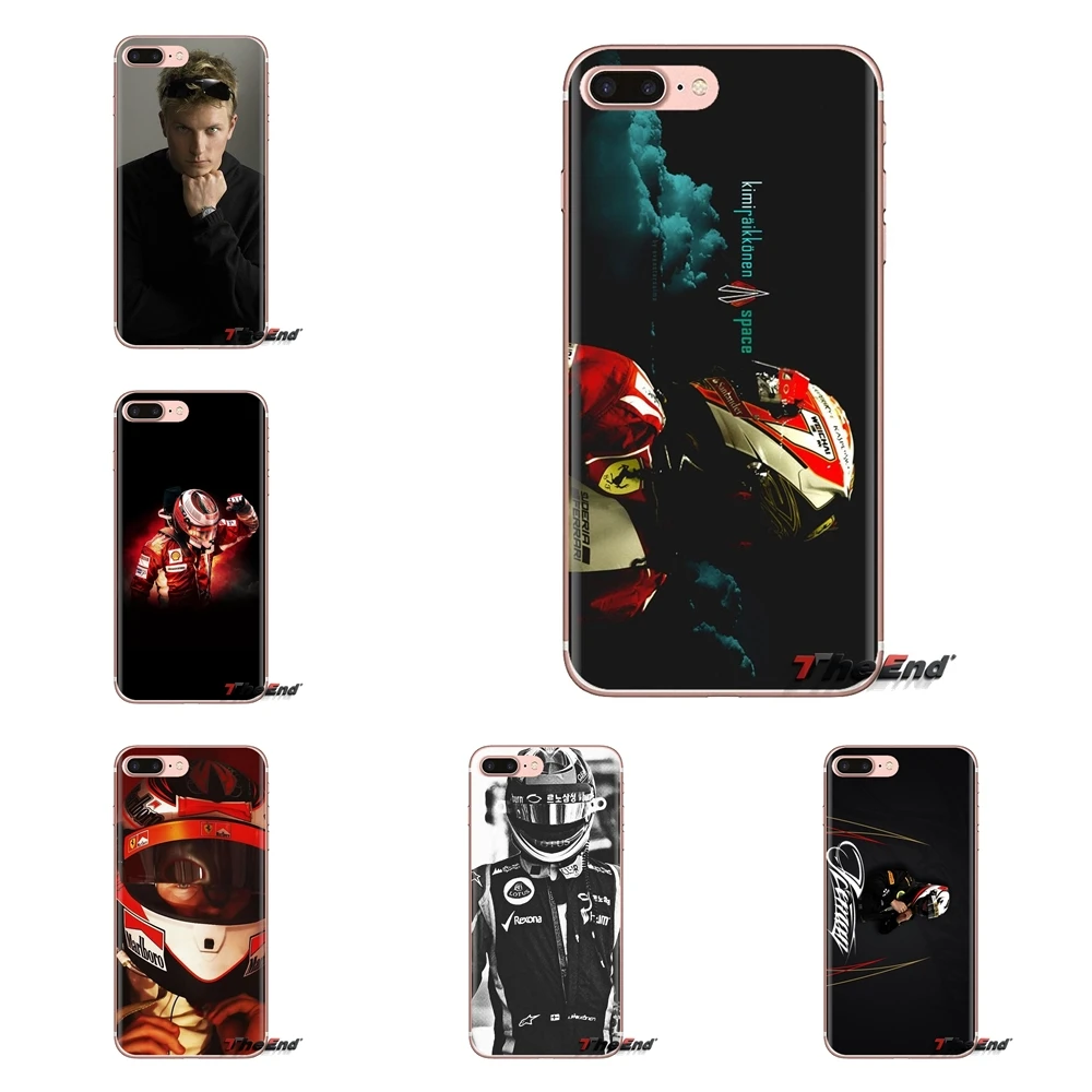 Phone Covers For HTC One U11 U12 X9 M7 M8 A9 M9 M10 E9 Plus Desire 630 530 626 628 816 820 830 Fashion Car driver Kimi Raikkonen |
