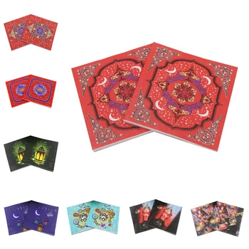 

Muslim Ramadan Napkin Printing Facial Tissue Eid Mubarak Decor Paper Islam