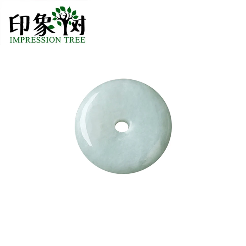 

Round AEmerald Lucky Buckle For Good Luck Green AEmerald With Hold For Jewelry Making Ethnic Necklace Pendant 18113