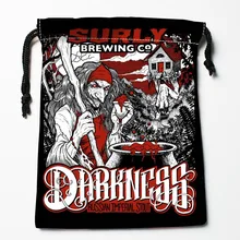 Custom surly brewing darkness Drawstring Bags Custom Storage Bags Storage Printed gift bags Size 27x35cm Compression Type Bags