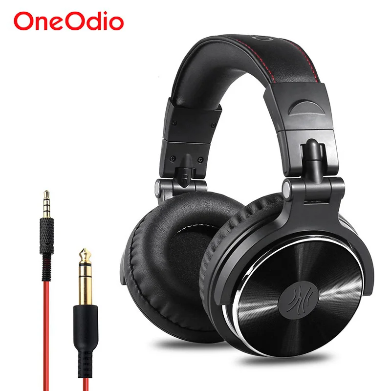 Günstige Oneodio Aufnahme Monitor Kopfhörer Hifi Professional Studio DJ Kopfhörer Bass Stereo Headset Für Xiaomi iPhone Mit Mikrofon