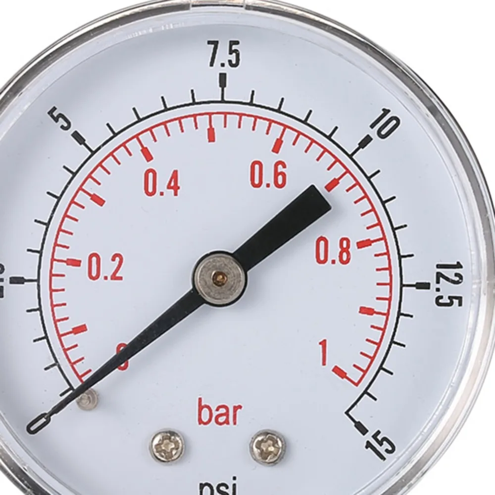 0 ~ 15PSI 1Bar воздушный компрессор манометр 1/4 &quotBSPT гидравлический датчик давления