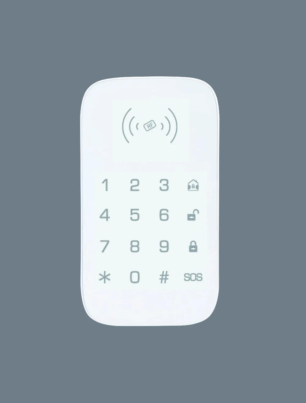 SmartYIBA 433 мГц Беспроводная сигнализация клавиатура для домашней безопасности RFID Клавиатура для wifi GSM сигнализация панель Max поддержка 50 шт. RFID Метки