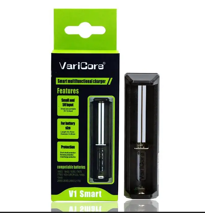 Зарядное устройство VariCore V20i V1, зарядное устройство 18650 26650 18350 10440 26500 литиевое железо 3,2 в 1,2 в 3,7 в NiMH AA AAA SC/S зарядное устройство - Цвет: V1 Charger