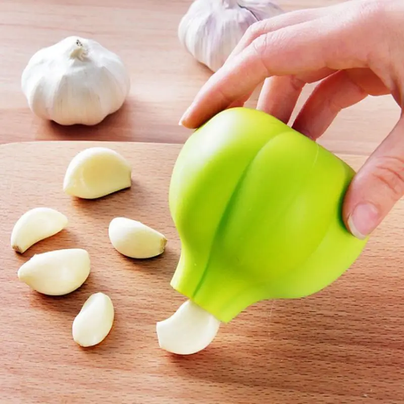 

Garlic peeler Garlic Presses Ultra Soft Peeled Garlic Stripping Tool Home Kitchen Accessories Creative Rubber Garlic Peeler