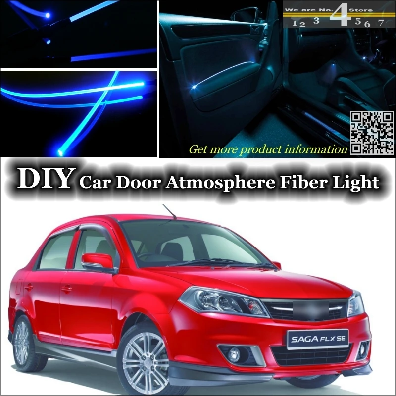 Interior Ambient Light Tuning Atmosphere Fiber Optic Band Lights For Proton Sagar Inside Door Panel Illumination Not El Light Light Clapper Light Carabinerlight Lights Up Light Aliexpress